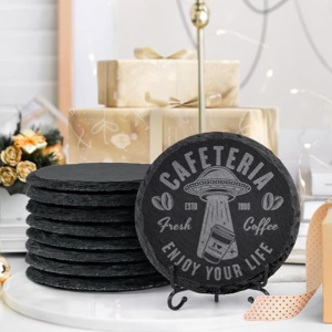 Custom Slate Coaster Set of 4