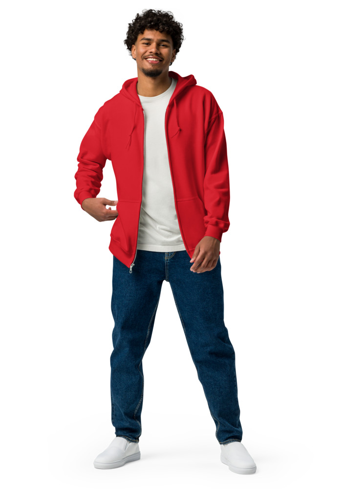 Custom Heavy Blend Full-Zip Hooded Sweatshirt